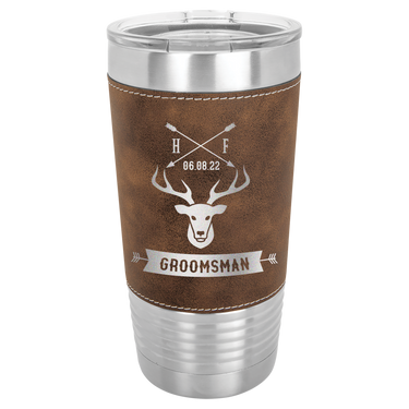 Personalized Engraved Tumbler - Ideal Groomsman Gift